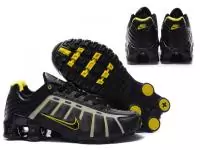 shox nz 2019U,nike shox promos nz ii hommes chaussures 2019U nz noir yellow